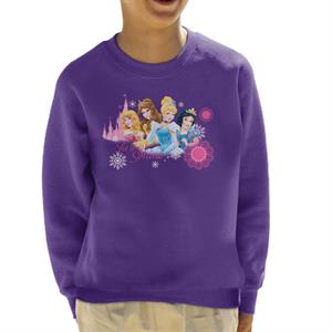 Disney Christmas Princesses Let It Shine Kid's Sweatshirt