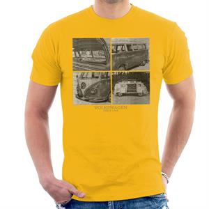 Volkswagen Camper Sketch Men's T-Shirt