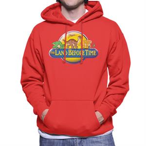 The Land Before Time Logo Men's Hooded Sweatshirt