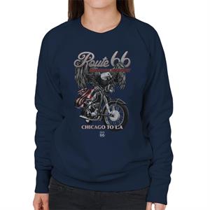 Route 66 Eagle Rider Women's Sweatshirt