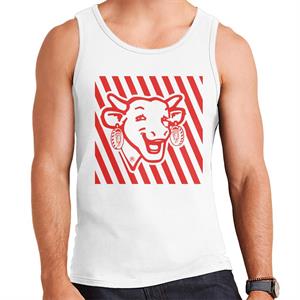 The Laughing Cow Red Stripes Men's Vest