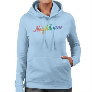 Neighbours Pride Logo Women's Hooded Sweatshirt