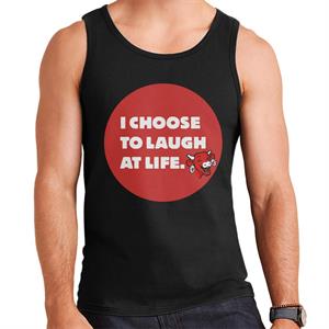 The Laughing Cow I Choose To Laugh At Life Men's Vest