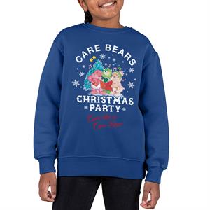 Care Bears Christmas Party Care Like A Care Bear Kid's Sweatshirt