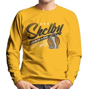 Shelby Logo Garage Performance And Tuning Men's Sweatshirt