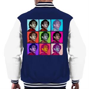 Motorsport Images Ayrton Senna Donington Park Pop Art Men's Varsity Jacket