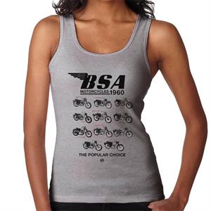 BSA Motorcycles 1960 The Popular Choice Women's Vest