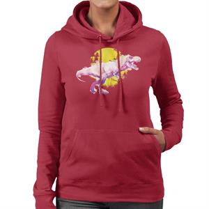 Jurassic Park T Rex Jungle Sun Women's Hooded Sweatshirt