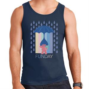 Trolls Fun Day Raining Umbrella Hair Men's Vest