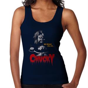 Chucky My Friends Call Me Chucky Women's Vest