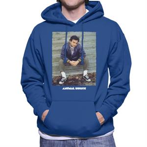 Animal House John Bluto Blutarsky Sitting Men's Hooded Sweatshirt