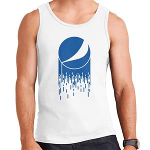 Pepsi Swirl Drip Logo Men's Vest