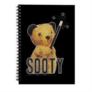 Sooty Waving Magic Wand Spiral Notebook