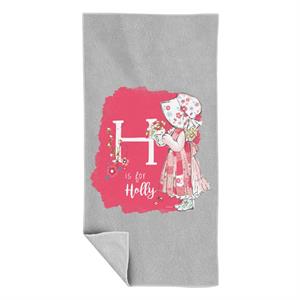 Holly Hobbie H Is For Holly Beach Towel