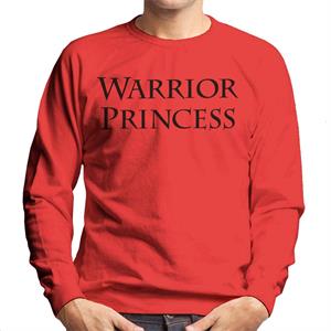 Xena Warrior Princess Text Men's Sweatshirt