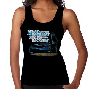 Knight Rider What Happens In My Backseat Stays In My Backseat Women's Vest