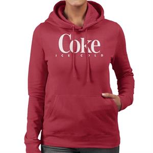 Coca Cola Ice Cold Women's Hooded Sweatshirt