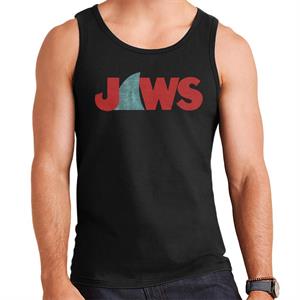 Jaws Shark Fin Logo Men's Vest