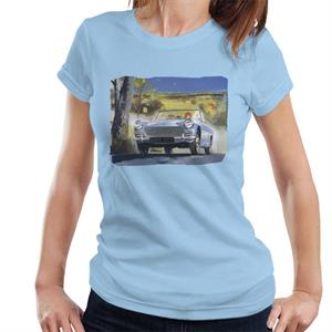 Austin Healey Countryside Background British Motor Heritage Women's T-Shirt