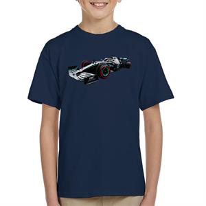 Motorsport Images Mercedes AMG F1 W10 Lewis Hamilton Kid's T-Shirt