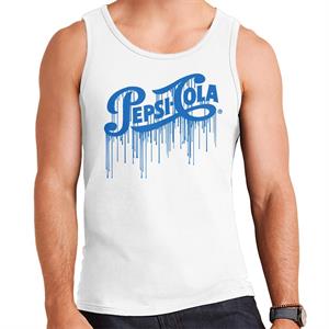 Pepsi Cola 1940s Paint Drip Men's Vest