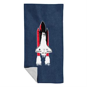 NASA Atlantis Shuttle Launch Beach Towel