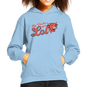 The Laughing Cow The Cow That Laughs Kid's Hooded Sweatshirt