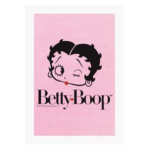 Betty Boop Red Heart A4 Print