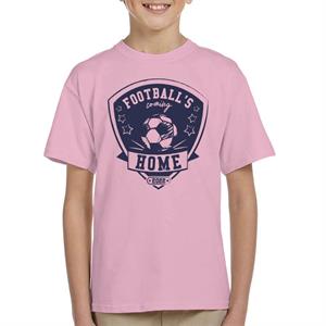 Football's Coming Home Blue Badge Kid's T-Shirt