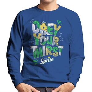 Sprite Enjoy And Obey Your Thirst Men's Sweatshirt