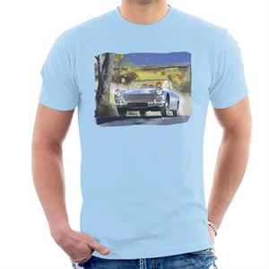 Austin Healey Countryside Background British Motor Heritage Men's T-Shirt