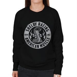 Shelby Racing American Muscle Logo Women's Sweatshirt