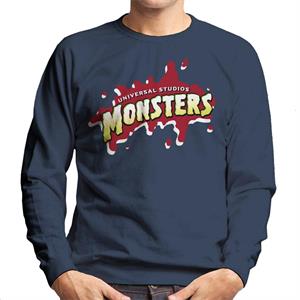 Universal Studios Monsters Blood Logo Men's Sweatshirt