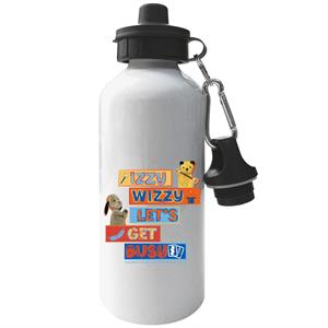 Sooty Sweep Izzy Wizzy Lets Get Busy Aluminium Sports Water Bottle