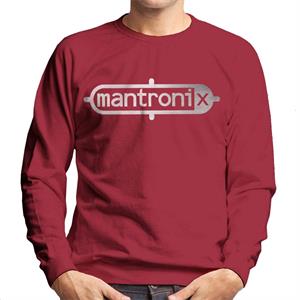 Mantronix Classic Silver Foil Logo Men's Sweatshirt