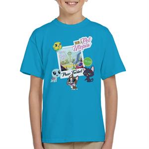 Littlest Pet Shop Paw Tucket Pet Utopia Kid's T-Shirt