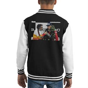 Motorsport Images James Hunt Podium Interview Kid's Varsity Jacket