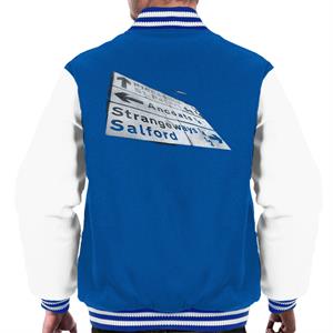 Manchester Road Signs 1985 Men's Varsity Jacket