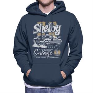 Shelby Performance And Tuning Garage Men's Hooded Sweatshirt