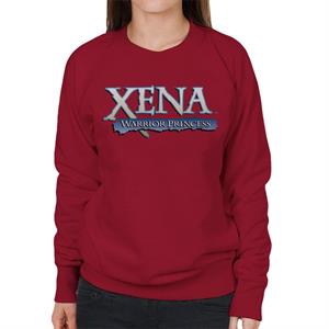 Xena Warrior Princess Blue Logo Women's Sweatshirt