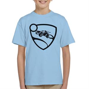 Rocket League Black Logo Kid's T-Shirt