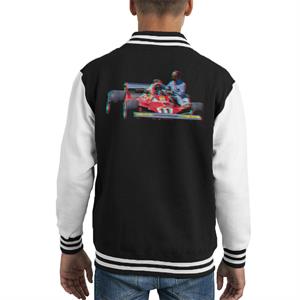 Motorsport Images Niki Lauda 312T2 Mechanic Lift Kid's Varsity Jacket