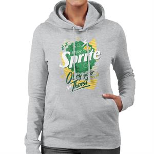 Sprite 90s Bottlecap Obey Your Thirst Women's Hooded Sweatshirt