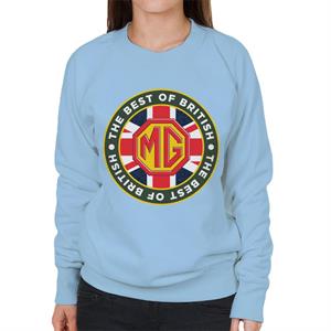 MG The Best Of British Motor Heritage Women's Sweatshirt