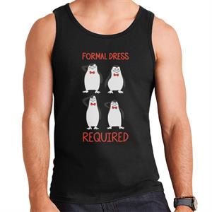 Madagascar Penguins Formal Dress Required Men's Vest