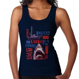 Jaws You Are Gonna Need A Bigger Boat Montage Women's Vest