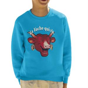 The Laughing Cow La Vache Qui Rit Kid's Sweatshirt