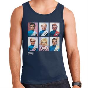 Thunderbirds Character Portraits Men's Vest