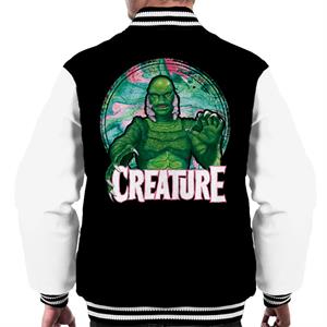 Creature From The Black Lagoon Mix Circle Men's Varsity Jacket