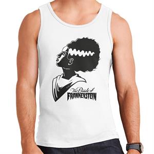 Bride Of Frankenstein Silhouette Men's Vest